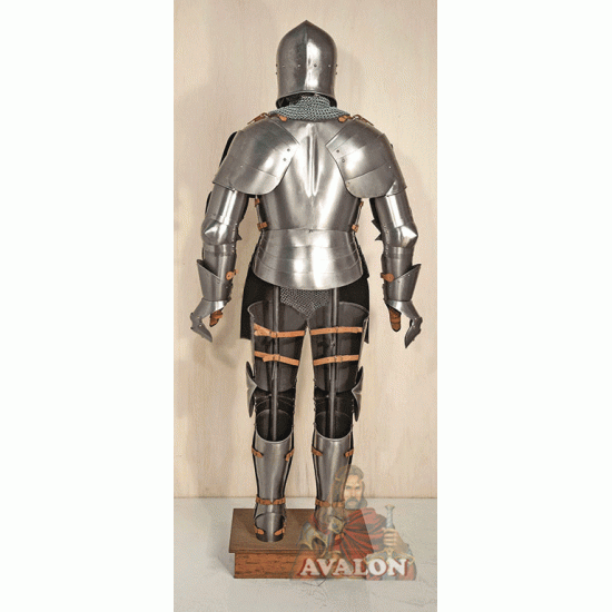 Acquista Foe Of Sword Haubergeon - Camicia lunga per armatura di cotta di  maglia replica storica funzionale medievale, Medio grande