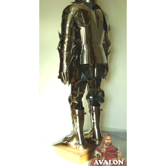 Medieval Templar Knight Full Body Set Chain Mail Armour Suit 18