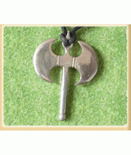 Celtic Ax - silver pendant