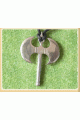 Celtic Ax - silver pendant