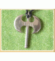 Celtic Ax - silver pendant