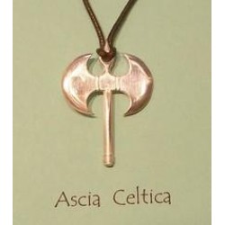 Celtic Ax - silver pendant