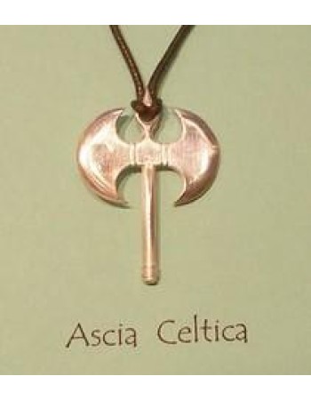 Celtic Ax - silver pendant
