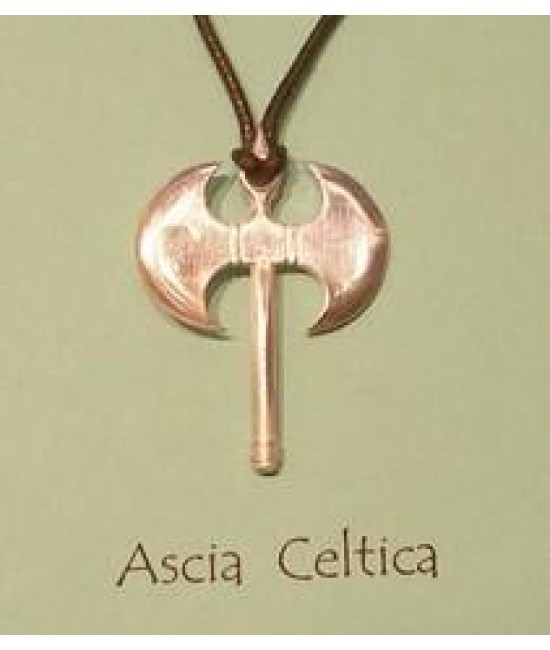 Celtic Ax - silver pendant