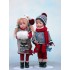 Porcelain Dolls - Baby in Winter - Dimensions: 29 cm