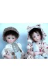 Porcelain Dolls - Baby in Spring - Dimensions: 29 cm.