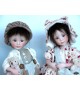 Porcelain Dolls - Baby in Spring - Dimensions: 29 cm.