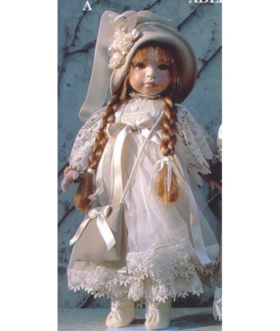 Bambola Adelina Vendita Bambole in porcellana da collezione