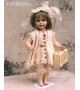 Porcelain Doll - Catherine (A) - Collectible Porcelain Doll, Height 15.7 in