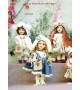 Porcelain Doll - Catherine (A) - Collectible Porcelain Doll, Height 15.7 in