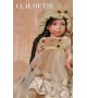 Porcelain Doll - Claudette - Collectible Porcelain Doll - Height: 15.4 in