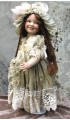 Margaret Doll, Collectible Porcelain Doll - Height: 16.9 in