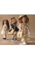 Porcelain Doll Elena, Collectible Porcelain Doll - Height: 15 in
