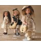 Rebecca Porcelain Doll, Collectible Porcelain Doll - Height: 15 in