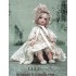 Porcelain Doll, Lulu Lace - Height: 9.4 in