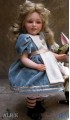 Dolls porcelain fairy tales: Alice - Height 40 cm. (15.7in)