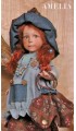 Porcelain Dolls: Amelia, Size: 42 cm (16.5in)