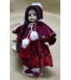 Porcelain Doll Costanza - Height: 14 in