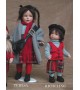 Porcelain Doll Michelino - Size 10.6 in