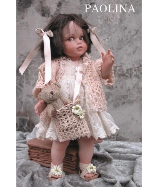 Doll Pauline With Bear