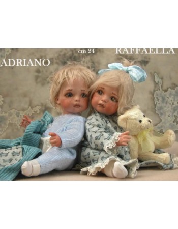 Porcelan Dolls: Adriano and Raffaella