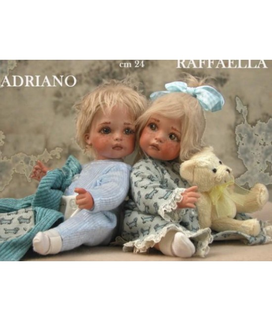 Porcelan Dolls: Adriano and Raffaella