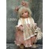 Linda Porcelain Doll - Collectible Porcelain Doll, Height 11 in