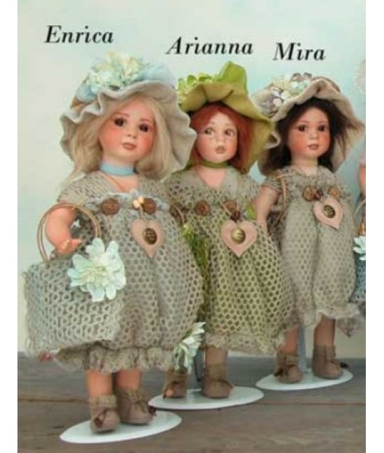 Porcelain Dolls: Arianna, Enrica, Mira | Porcelain Dolls