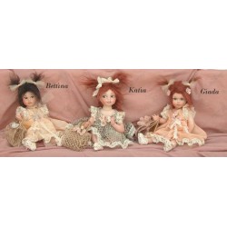 Porcelain Dolls: Bettina Katia Jade, Size: 24 cm