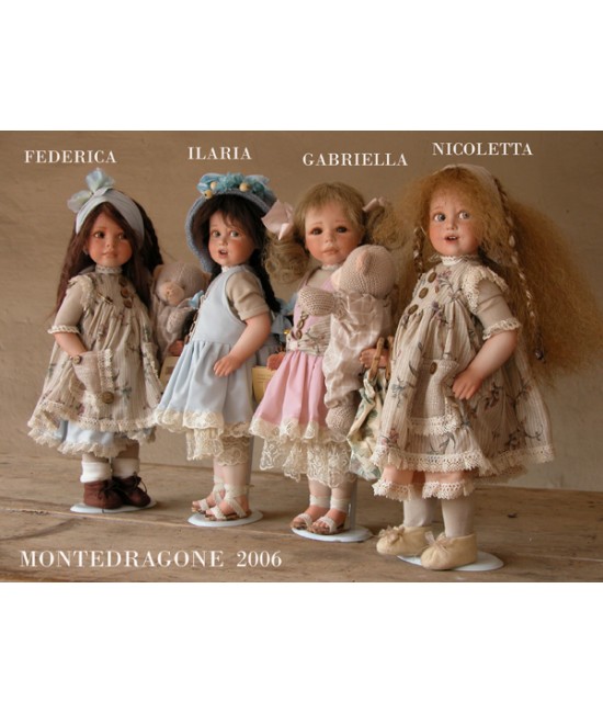 Porcelain Dolls: Gabriella and Nicoletta, Porcelain Dolls