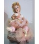 Doll: Luisa ballet dancer with music box - Height: 20 - 10 cm