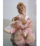 Doll: Luisa ballet dancer with music box - Height: 20 - 10 cm