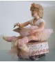 Doll: Luisa ballet dancer with music box - Height: 20 - 10 cm