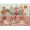 Porcelain Dolls - Pippi, Nene, Loretta, Beatrice, Lina - size 24 cm