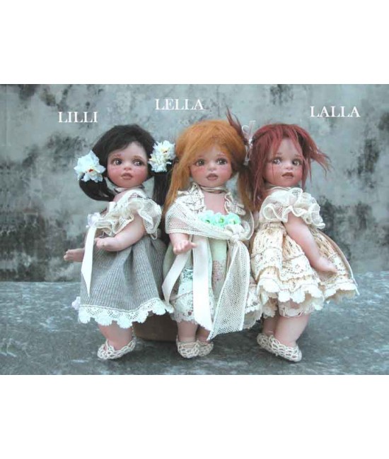 Bambole Lalla Lilli e Lella