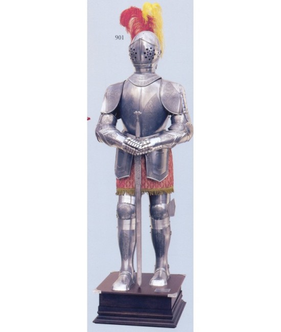 Charles V Armour with acid etching - Marto