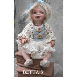 Porcelain Doll - Betta 3 - Height 26 cm