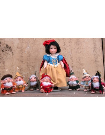 Snow White - Dolls porcelain fairy tales