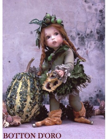 Botton D'Oro - porcelain doll