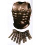 Busto in cuoio con cintura
