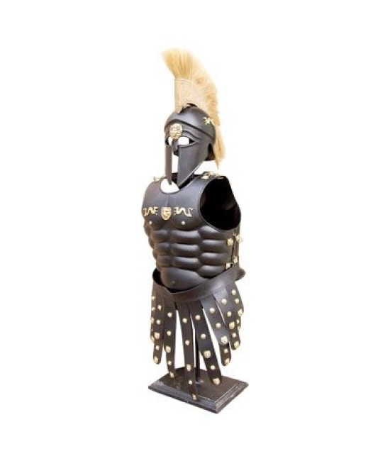Busto in cuoio con cintura