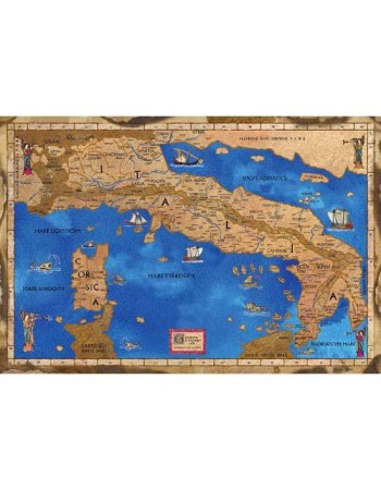 Medieval Map of Italy