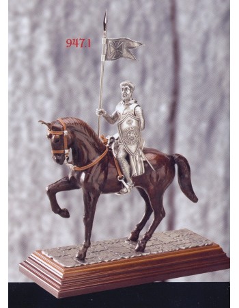 Templar Knight on horseback - (available)
