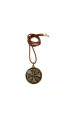 Ancient Brass Templar Pendant