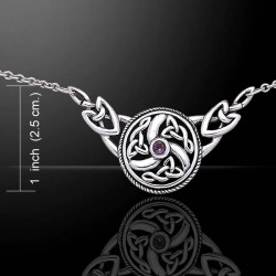 Necklace with Celtic knot