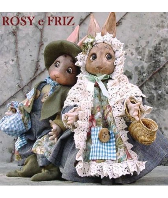 Rabbits peasants Rosy and Friz