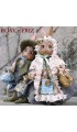 Rabbits peasants Rosy and Friz