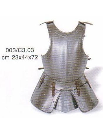 Breastplate with side-pieces, XV century