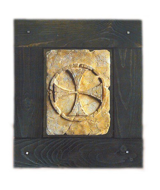 Wooden tile frame