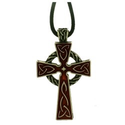 Celtic cross pendant